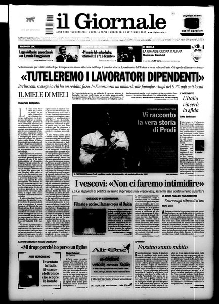 Il giornale : quotidiano del mattino